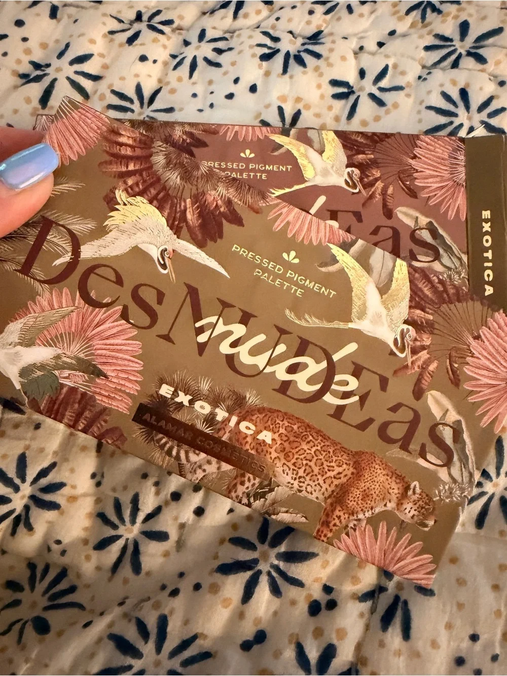 ALAMAR DesNUDEas Exotica Pressed Pigment Palette Eyeshadow BNIB